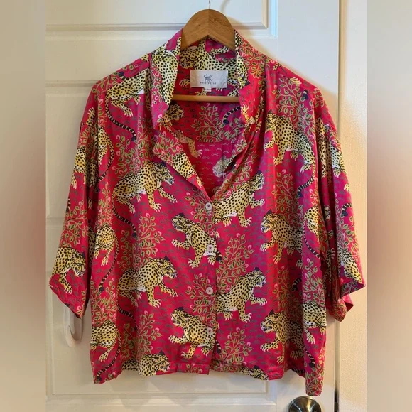 Printfresh Bagheera Satin Wildest Dreams PJ set - Picture 3 of 8